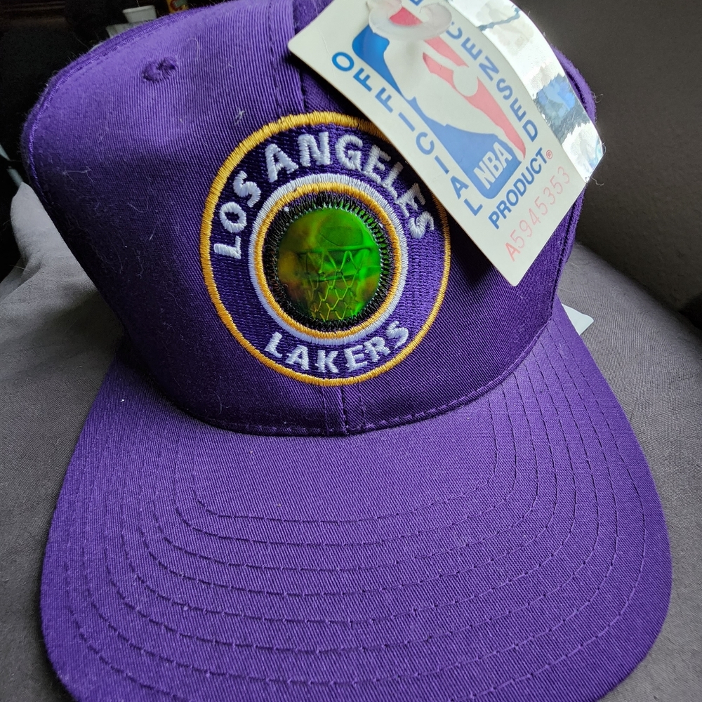 LA Lakers Baseball Hat Cap with Holographic Display